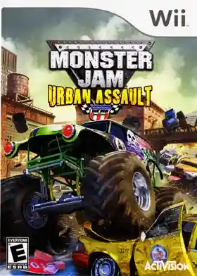 Monster Jam- Urban Assault-Nintendo Wii